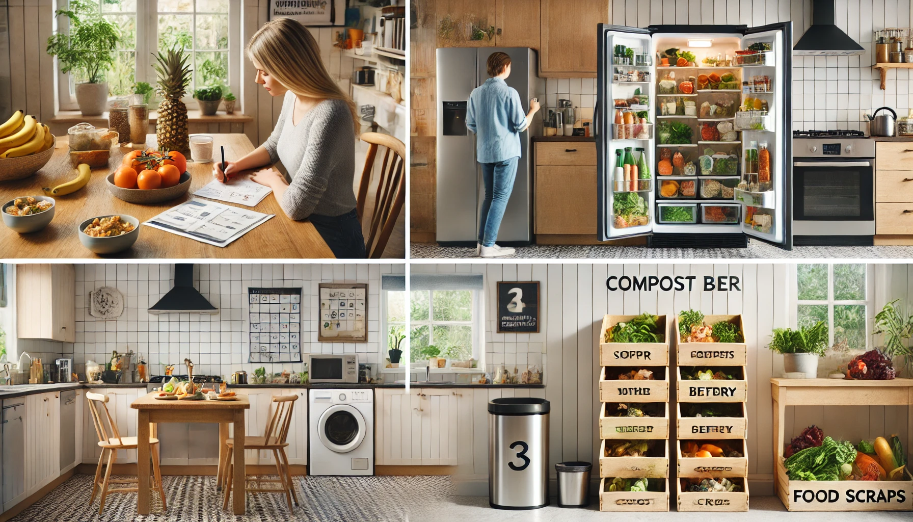 Personal Actions to Reduce Food Waste